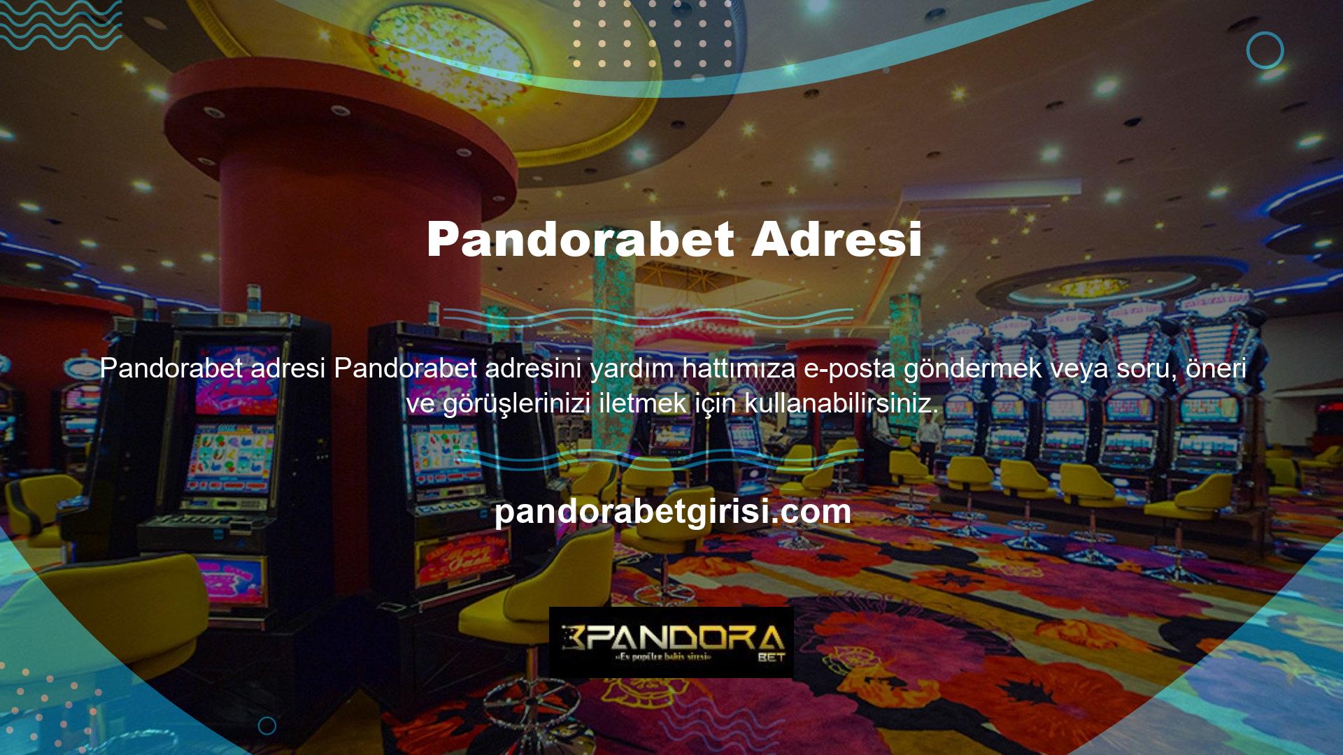 Pandorabet web sitesine reklam vermek veya reklamlarla ilgili herhangi bir soru veya yorumunuzu paylaşmak isterseniz @Pandorabet