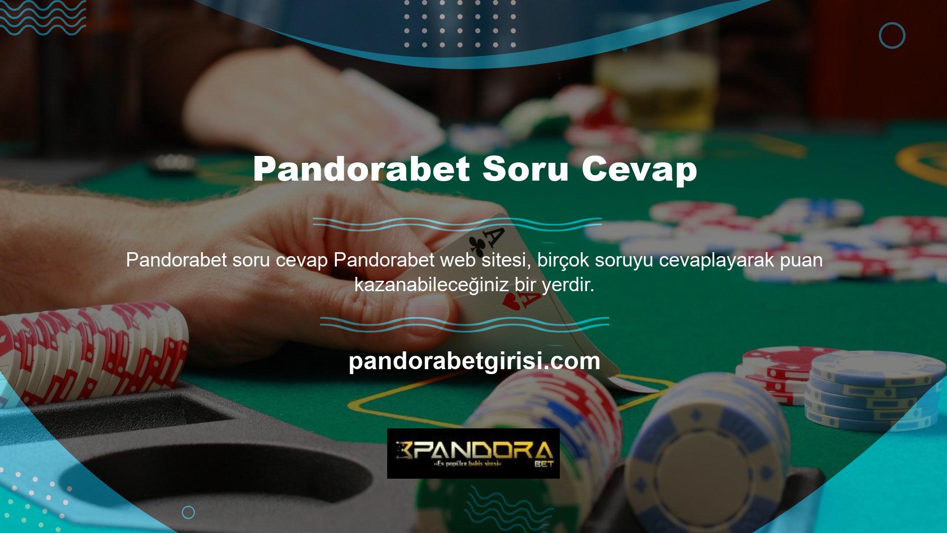 Web sitesi girişi Pandorabet hayranları için basit hale getirildi